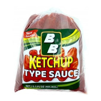 B&B Pouch Ketchup Type Sauce 13.7oz