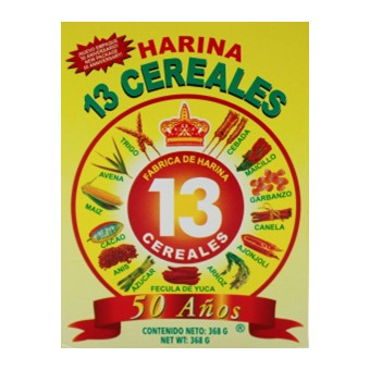 13 Cereales Bebida de Harina 13oz