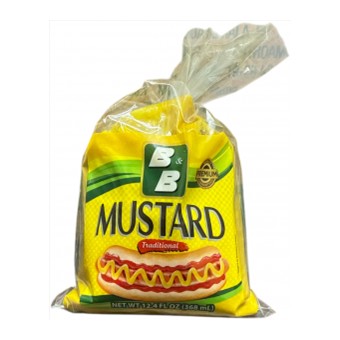 B&B Pouch Mustard Sauce 12.4oz