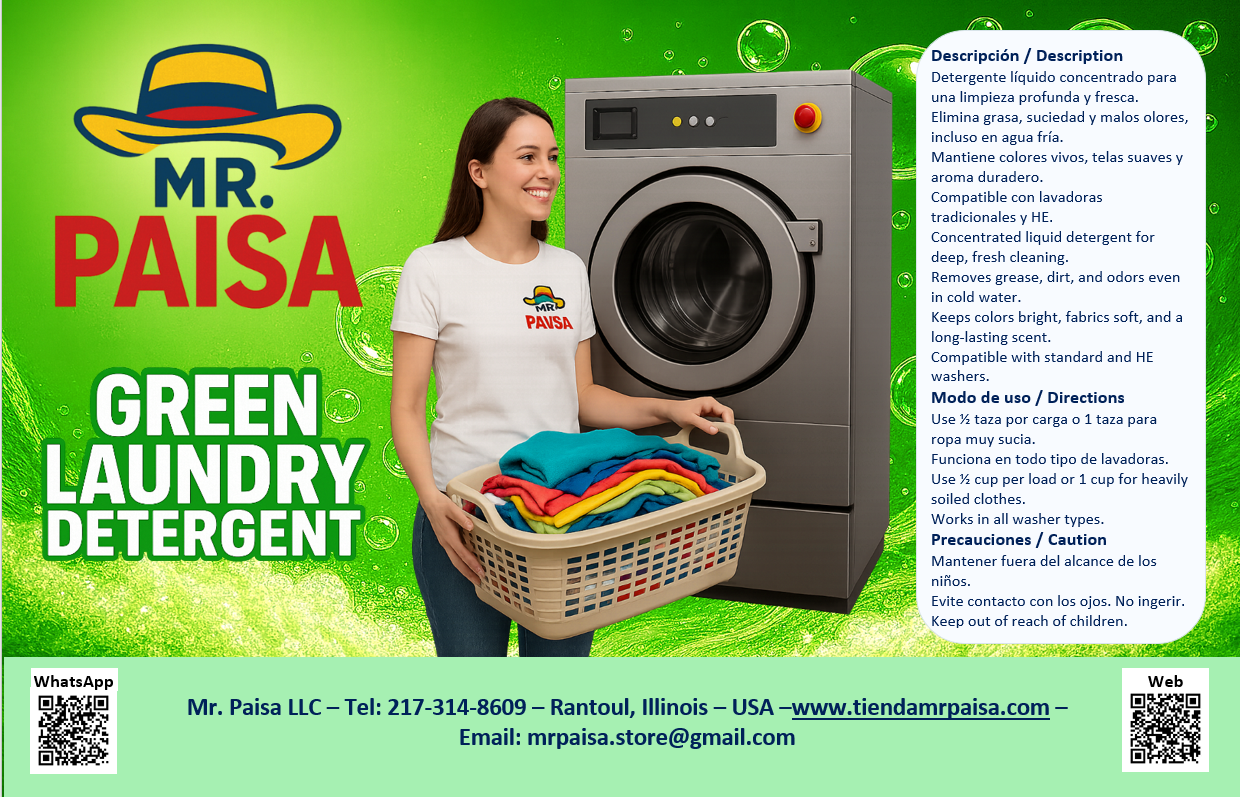 Green Laundry Detergent