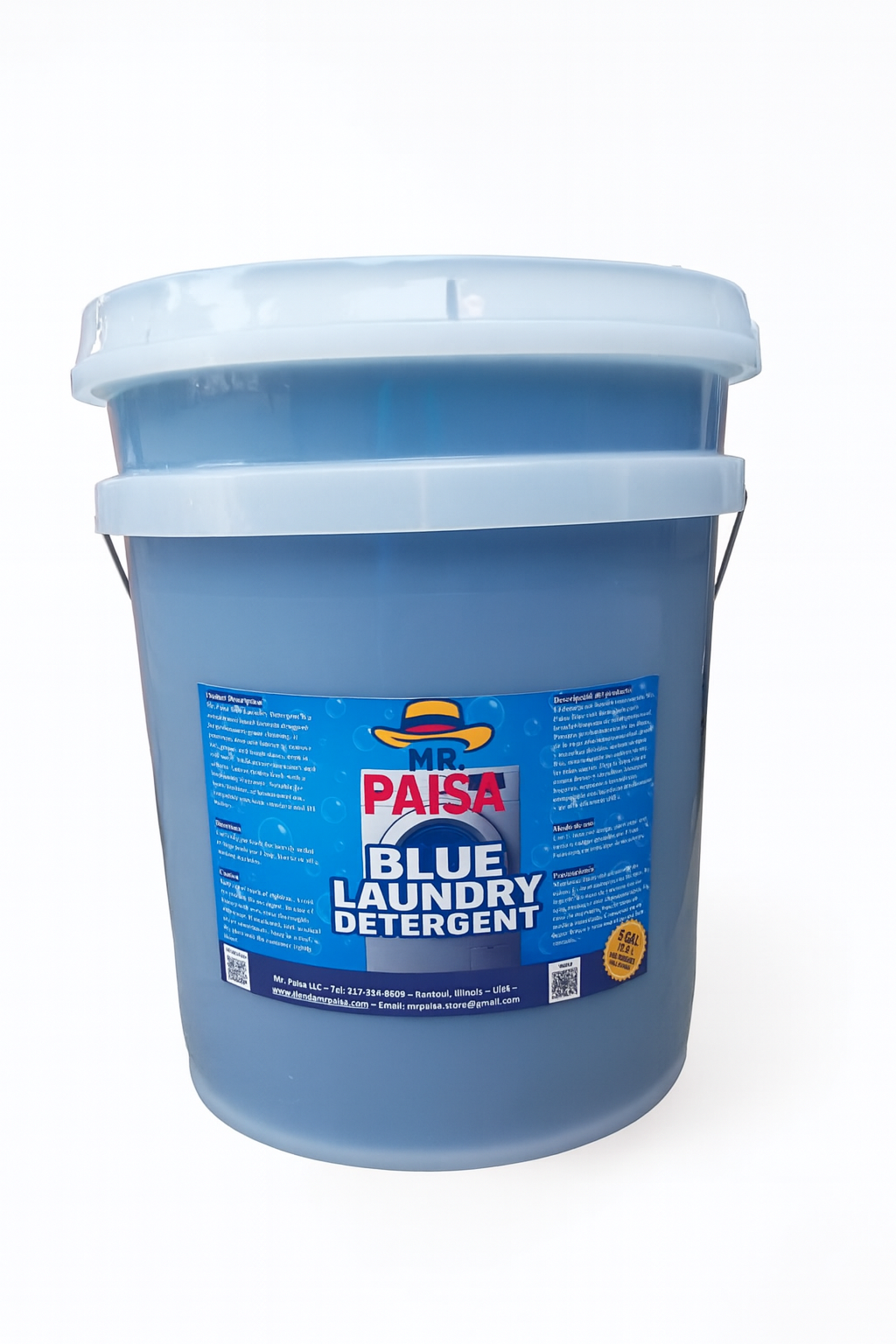 Blue Laundry Detergent